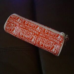 Coach poppy cosmetic bag